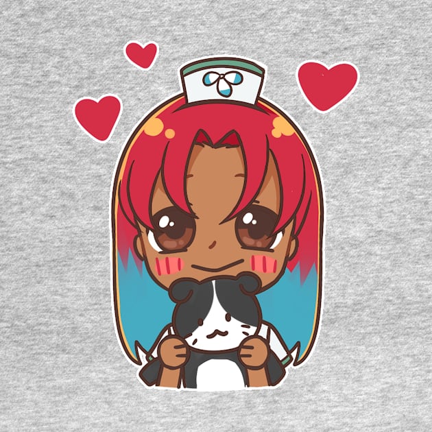 Kitty Love! Nurse Nila Anime Character by zim9